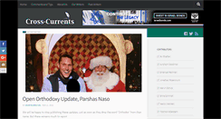 Desktop Screenshot of cross-currents.com